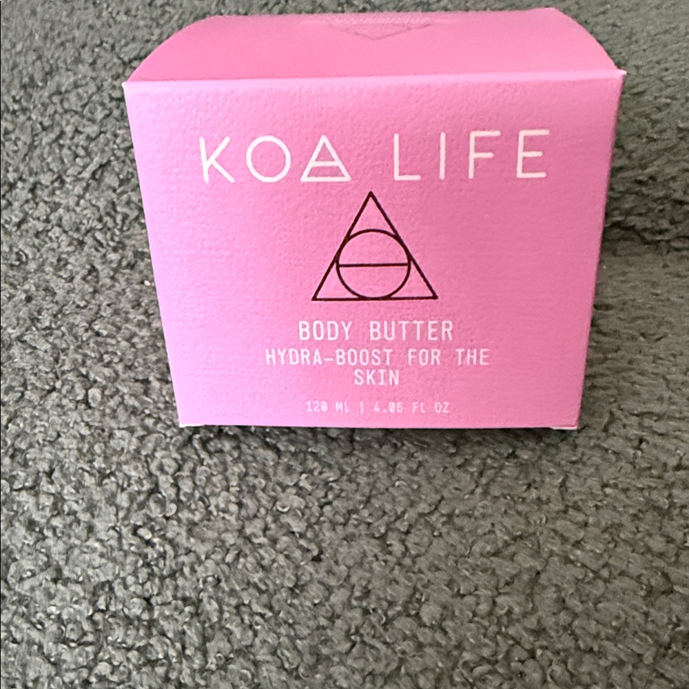 KOA LIFE Pink Hydra-Boost Body Butter